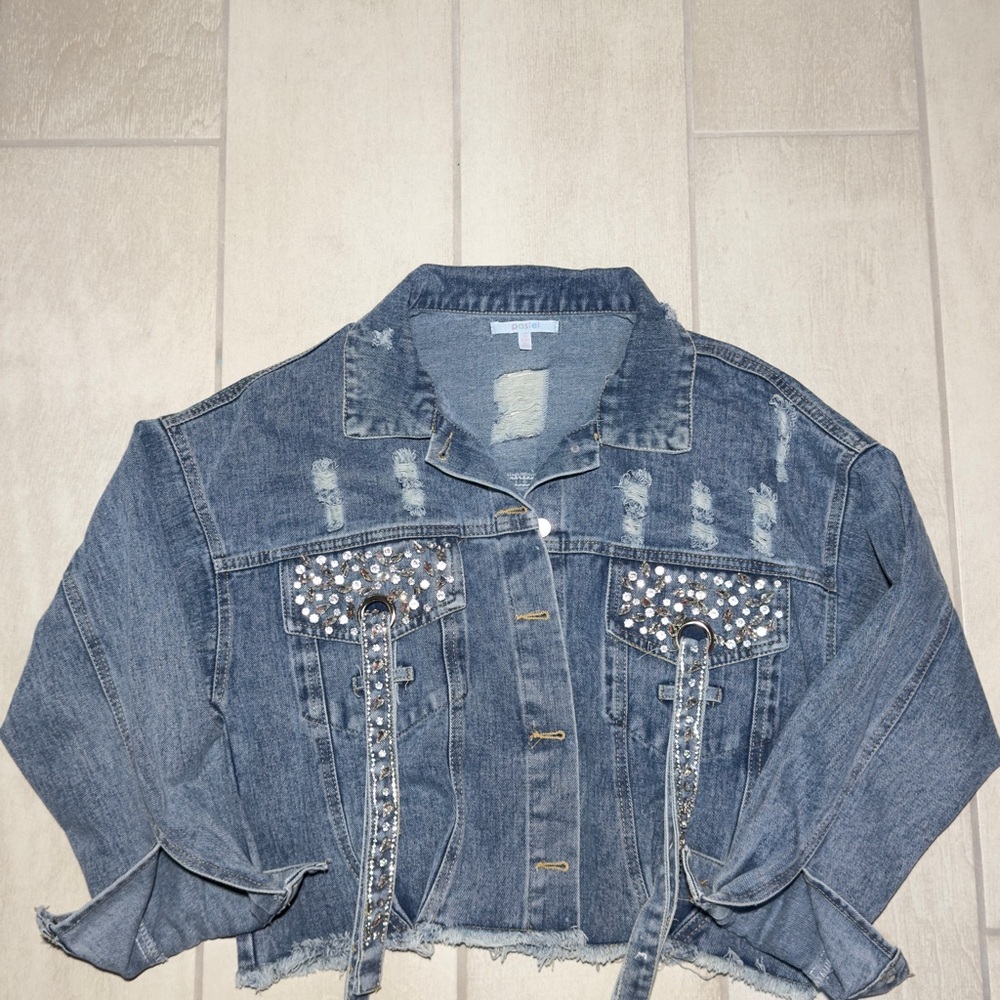 Embellished Denim Jacket
